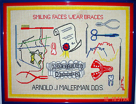 Smiling Faces Wear Braces -- Another Cookie Lady Masterpiece